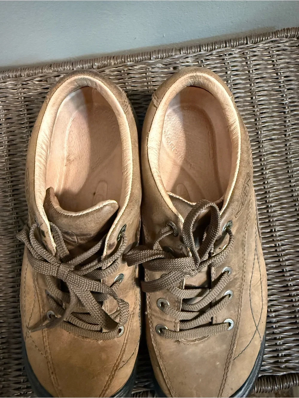 Keen Brown Suede Athletic Casual Lace-Up Sneakers